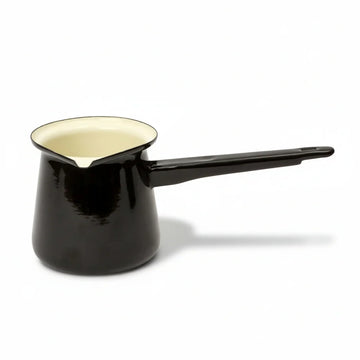 Enamel Turkish Coffee Pot - Black | Dexam Vintage Home