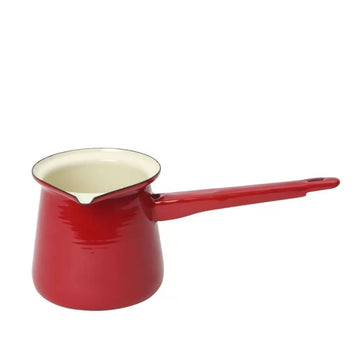 Enamel Turkish Coffee Pot - Claret | Dexam Vintage Home