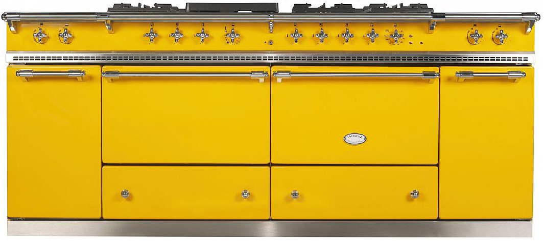 lacanche vezelay precencal yellow range cooker