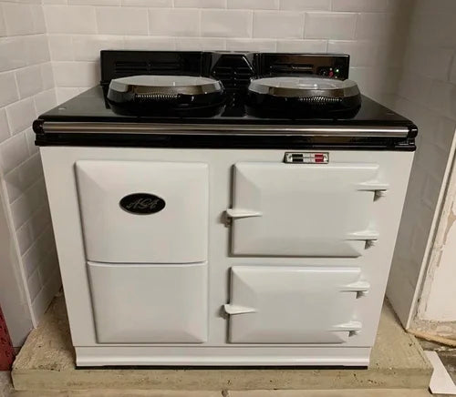 white 30 amp aga